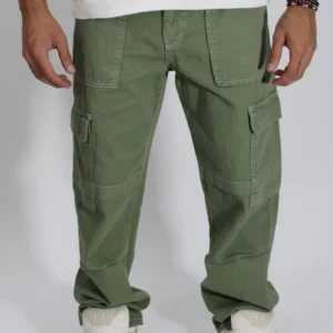 UTILITY GREEN JEANS ירוק